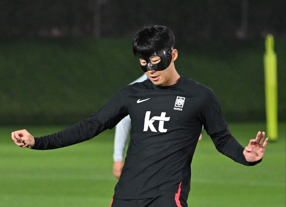 South Korea star Son is set to start against Uruguay on Thursday