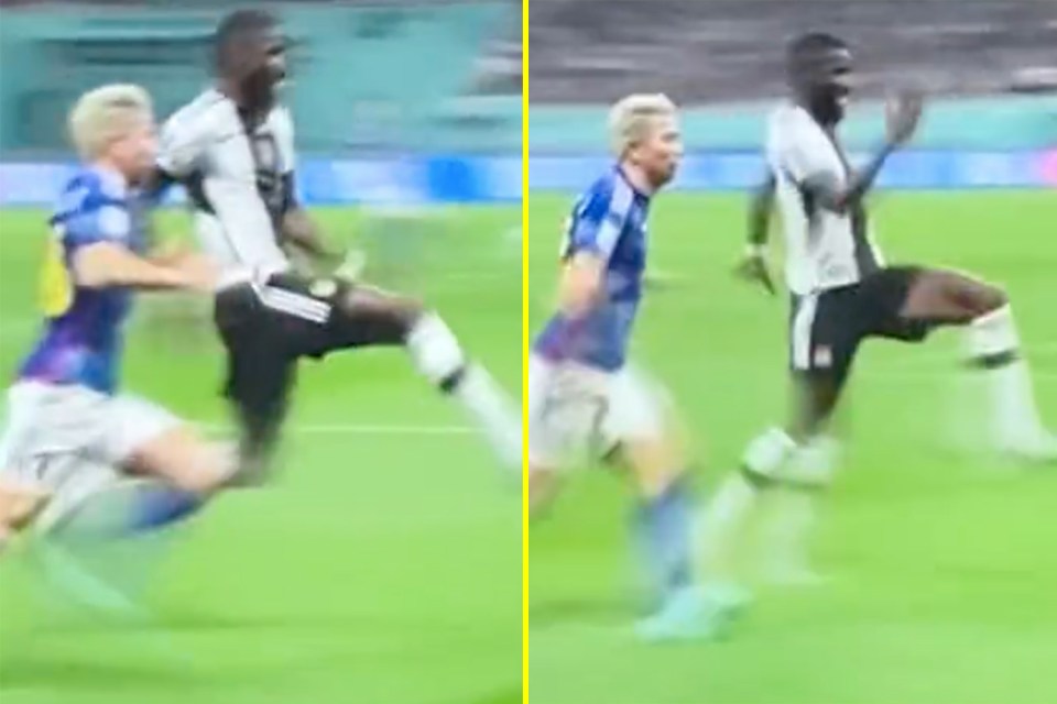 Rudiger's 'mocking' run was criticised by talkSPORT's Tony Cascarino