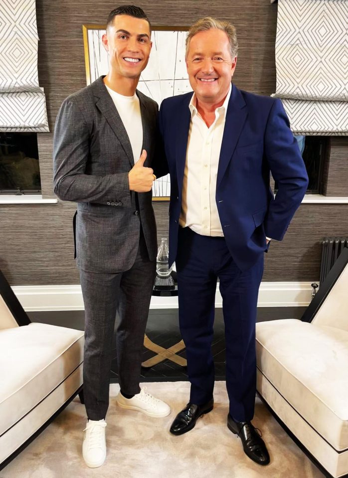 Morgan says Ronaldo approached him to do the interview, not the other way around