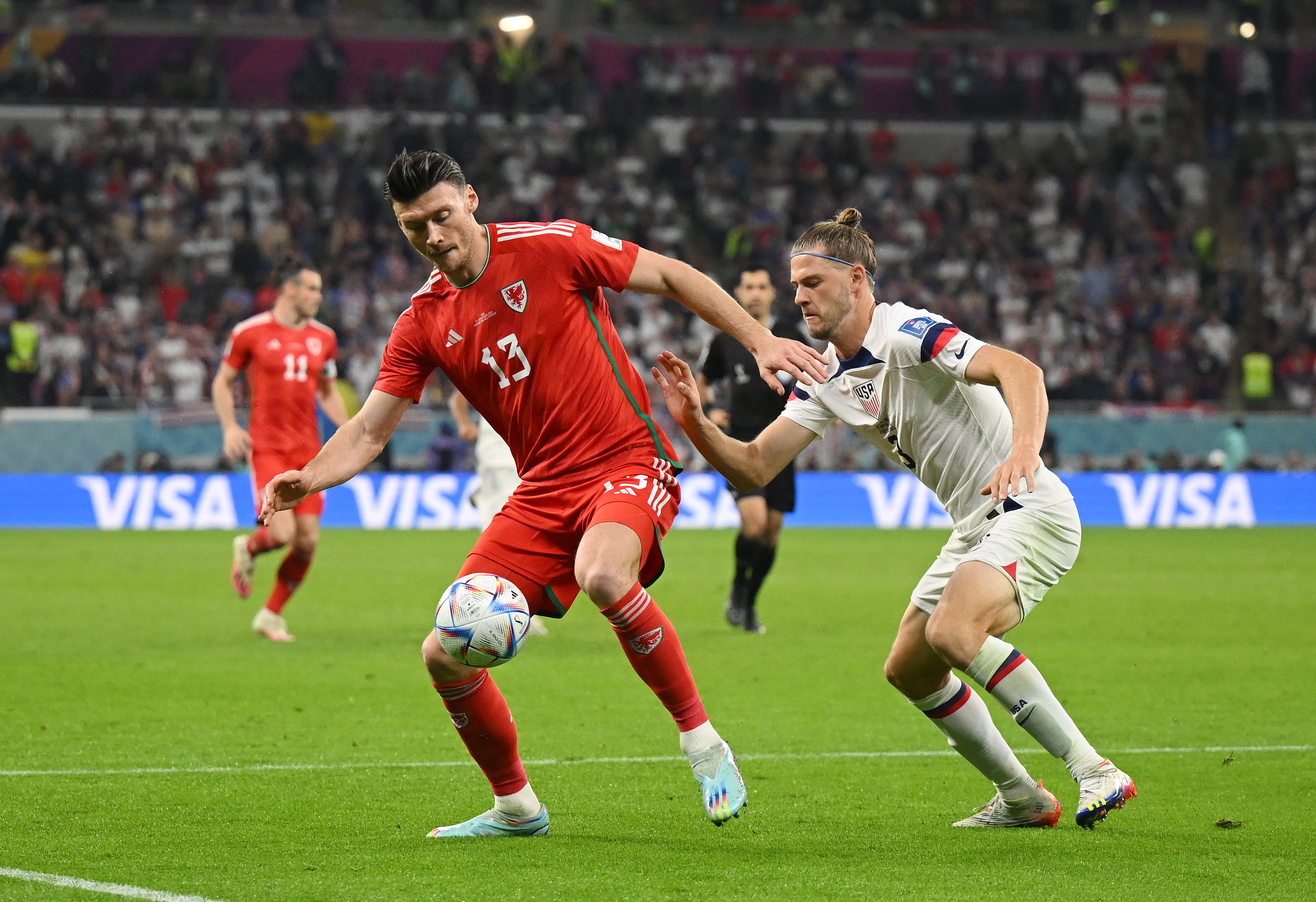 Moore posed a threat but struggled to make an impact against Iran