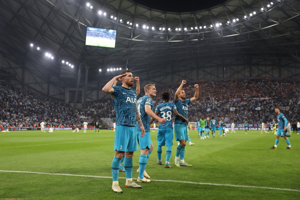 Spurs delivered in difficult circumstances as Hojbjerg put the side through with a later winner
