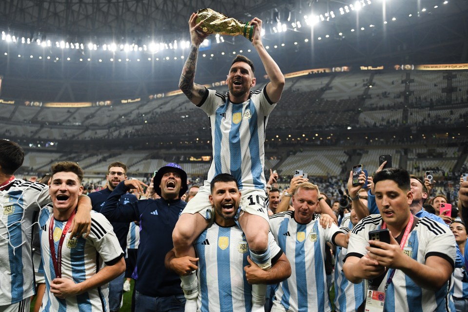 Messi finally won the World Cup last year in Qatar