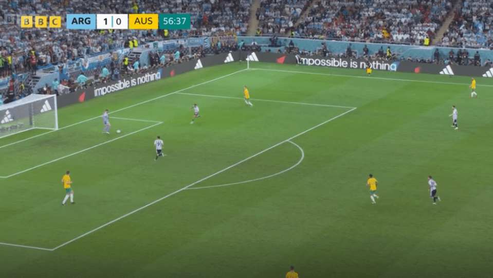 Ryan had time to clear the ball