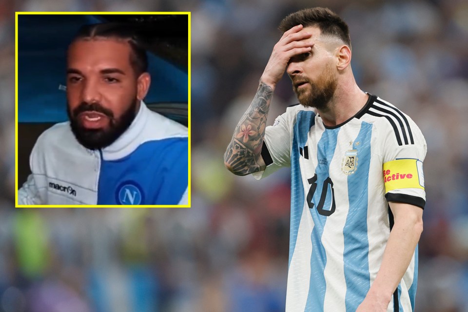 Drake has placed a bet on Argentina winning the World Cup final