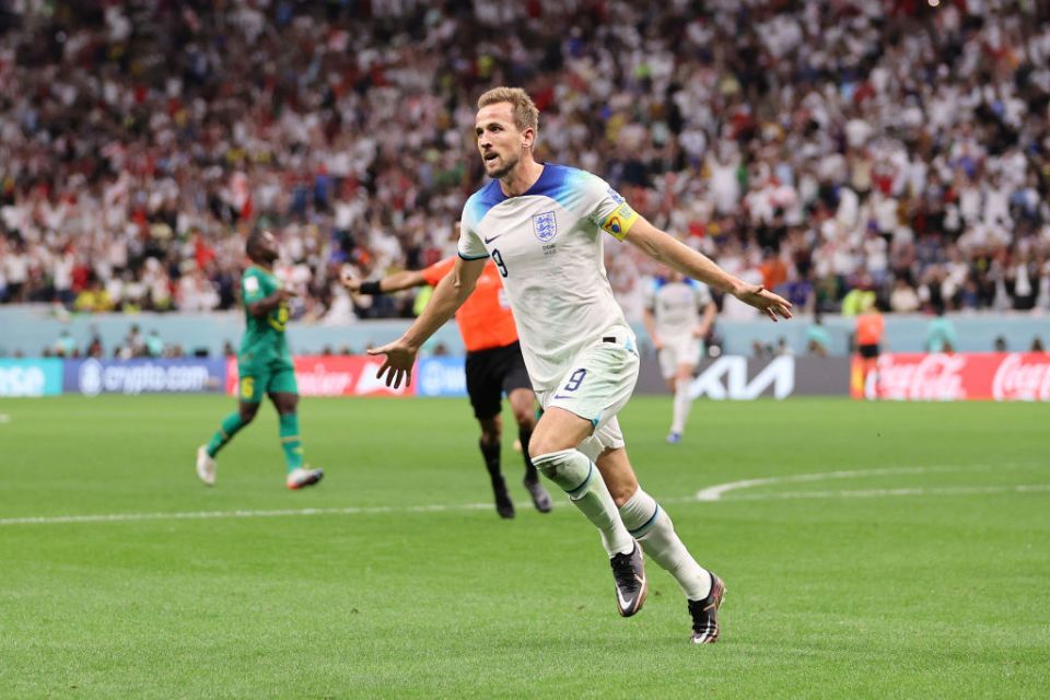 Kane grabbed his first goal at this World Cup against Senegal