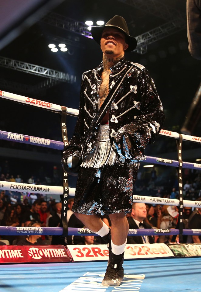 Gervonta's ring walk saw him put on a Michael Jackson show