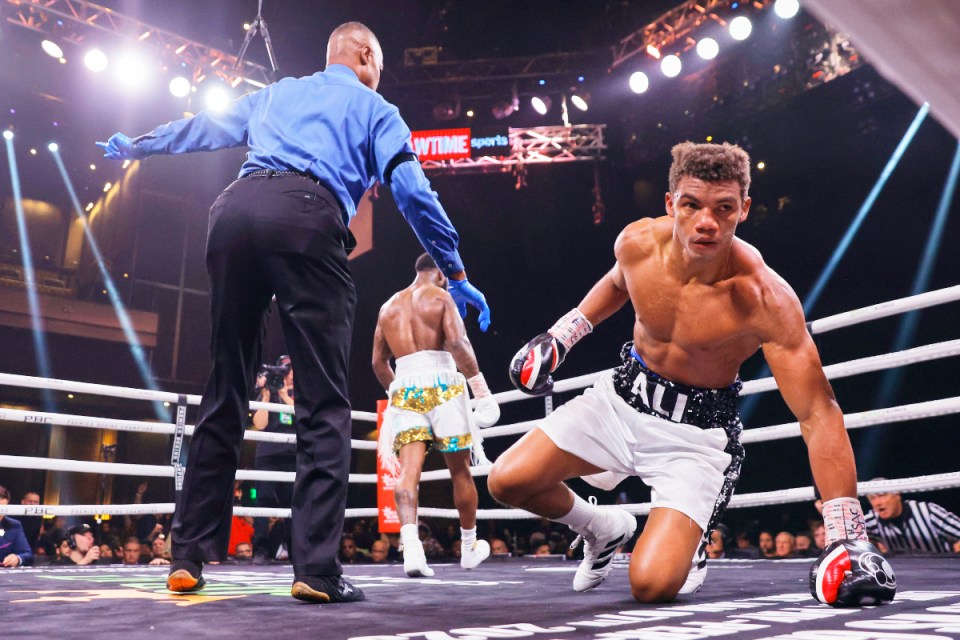 Rivera was knocked down and beaten by Martin