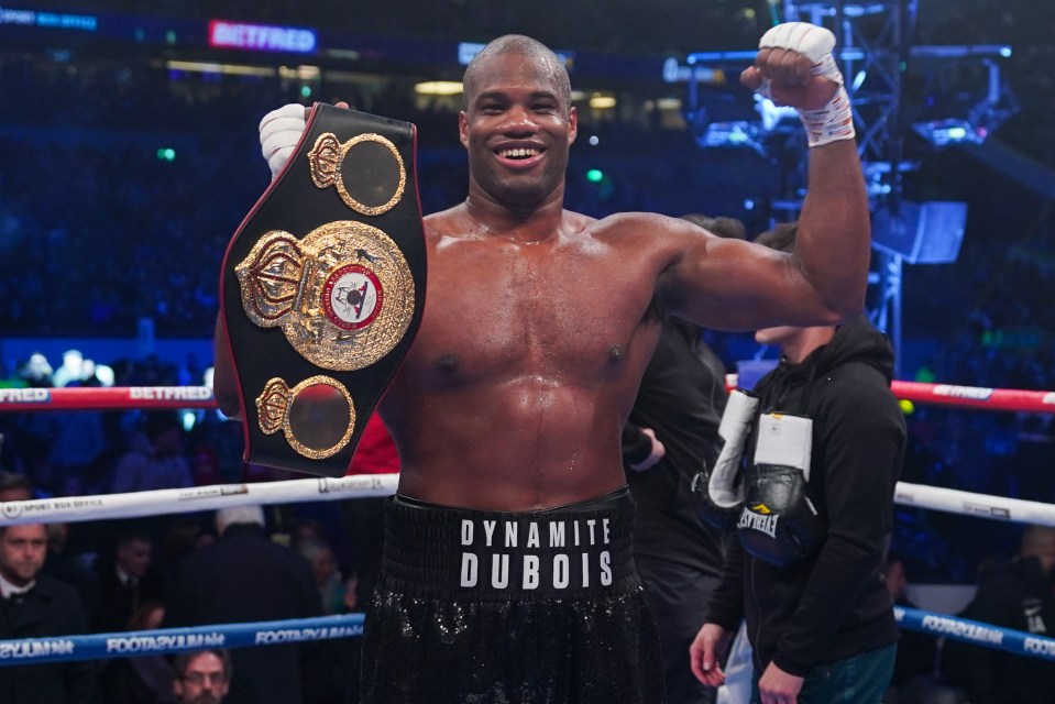 But this could leave the door open for Usyk's WBA mandatory, Dubois
