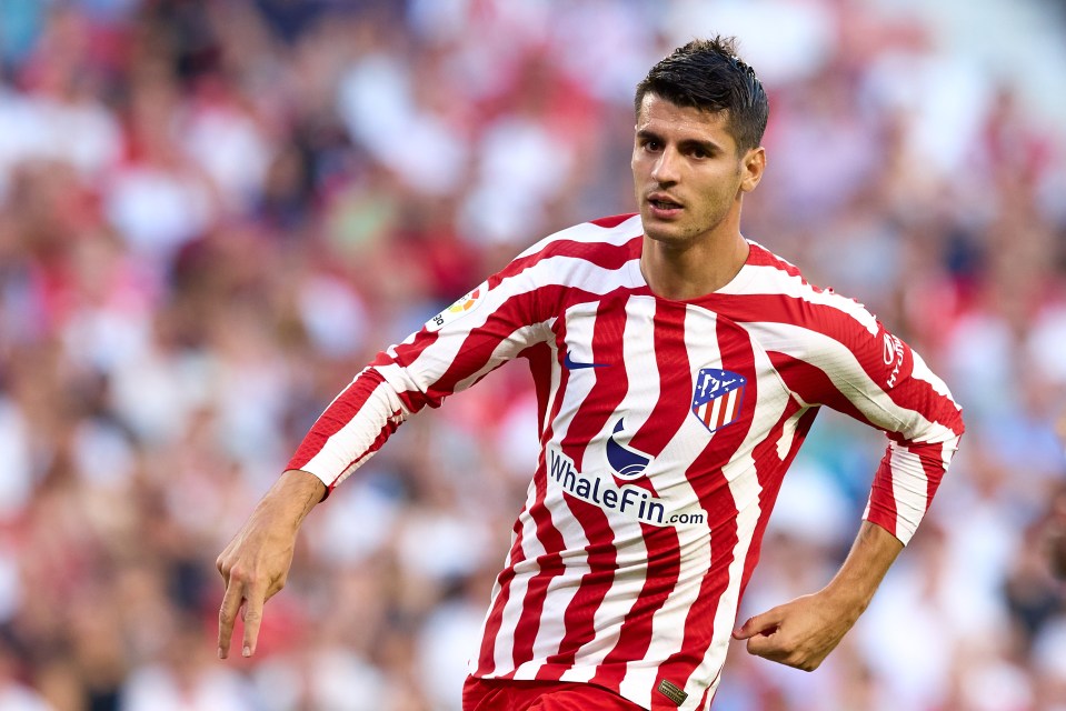 United are claimed to be interested in signing Atletico striker Morata on loan