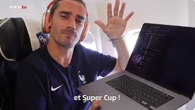 Atletico Madrid forward Griezmann managed Newcastle during Euro 2020