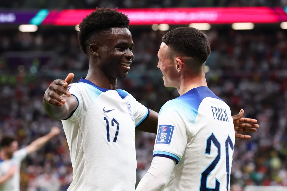 Bukayo Saka has been one of England's best players in Qatar and has three goals