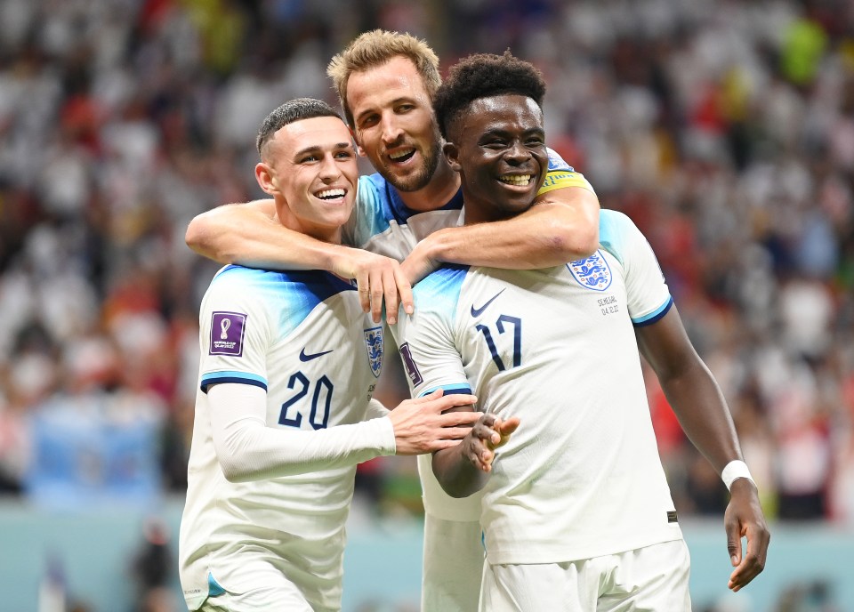England boast one of the world's most exciting front three's in Harry Kane, Phil Foden and Bukayo Saka