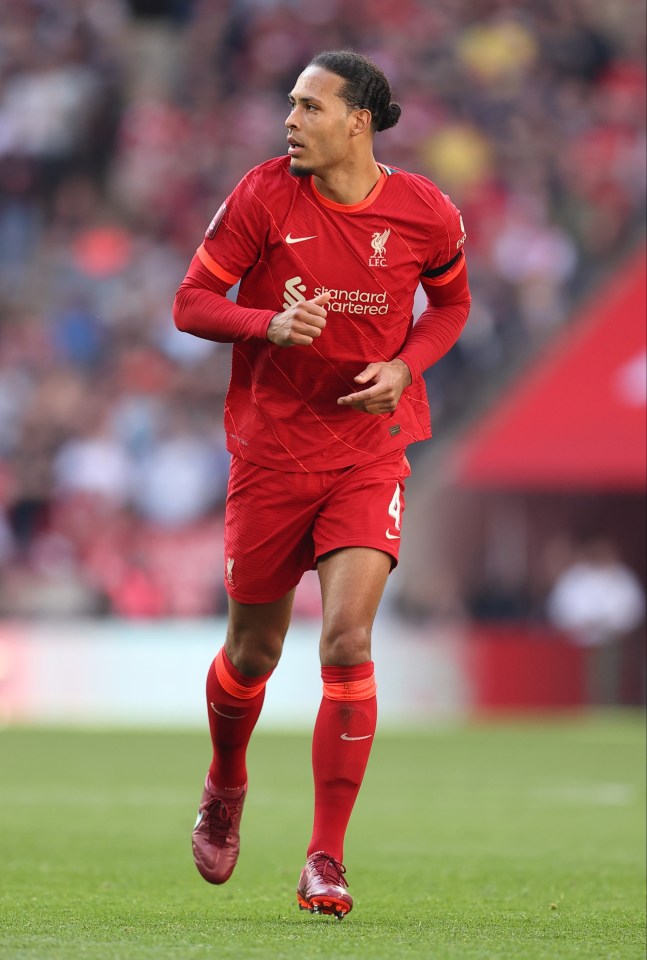 Van Dijk was not quite ready for the Carabao Cup