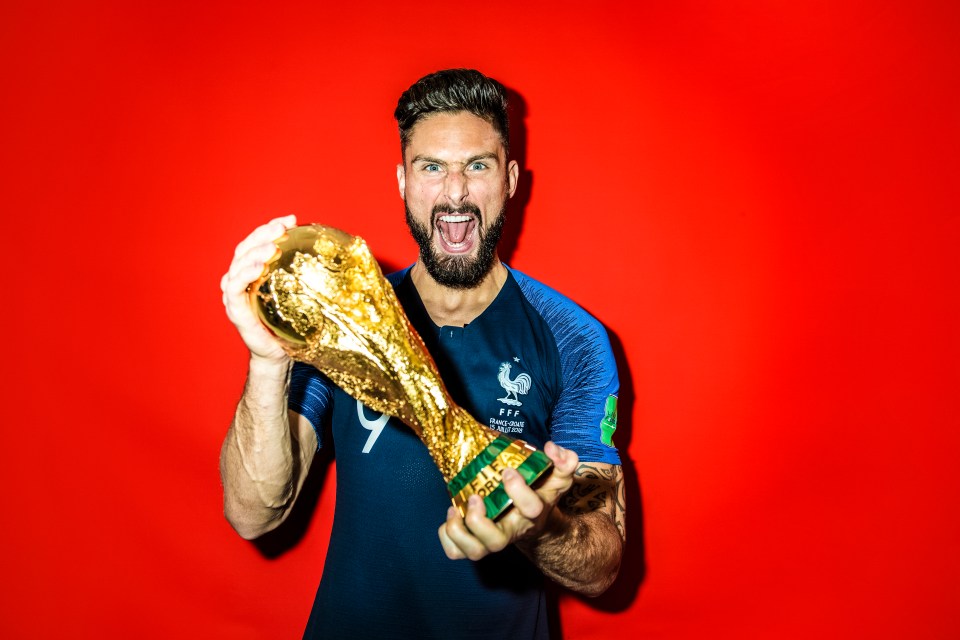 And just months later he won the World Cup in 2018