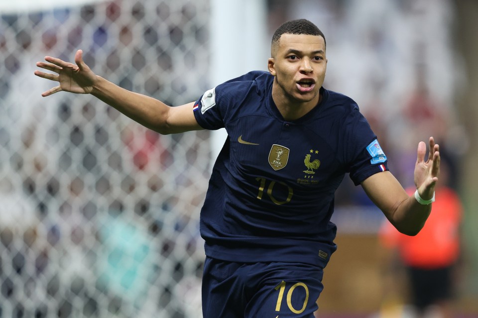Mbappe became the second player to net a hat-trick in the World Cup final