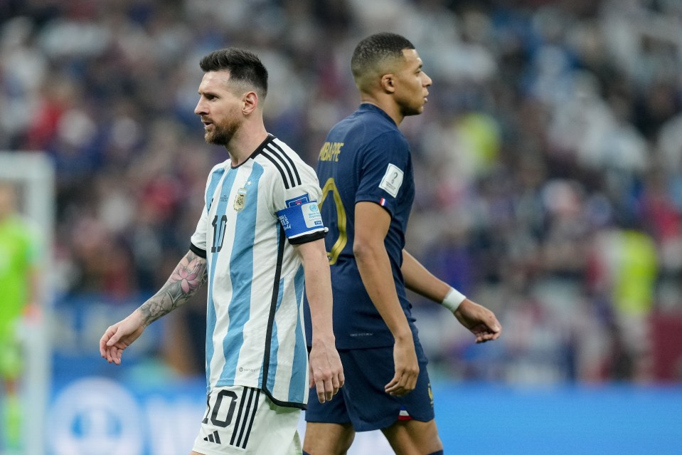 Messi and Mbappe went head-to-head for the World Cup and it didn't disappoint