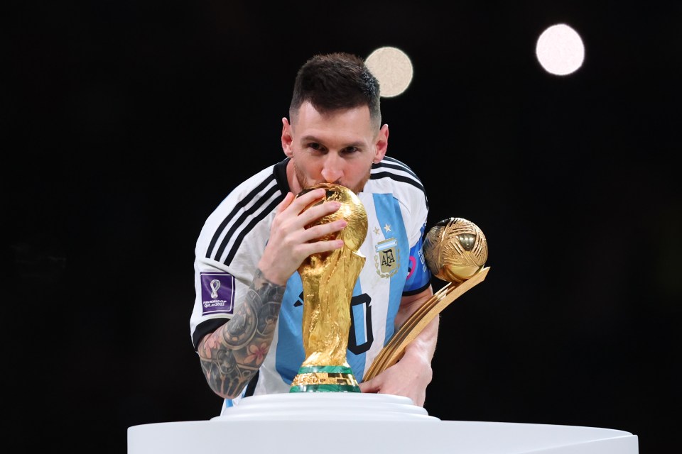 Lionel Messi got the better of PSG teammate Kylian Mbappe in December's final