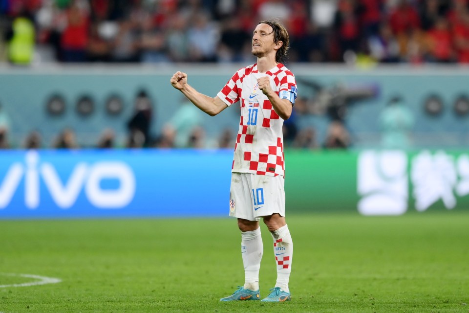 Modric is still playing for Croatia despite doubts over his future