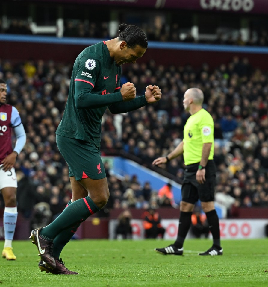 Van Dijk made it 2-0 on 37 minutes