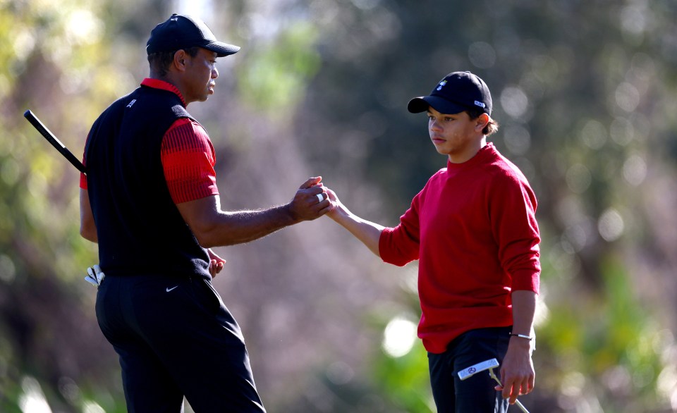 Charlie is in the fortunate position of leaning on one of golf's greatest players for advice