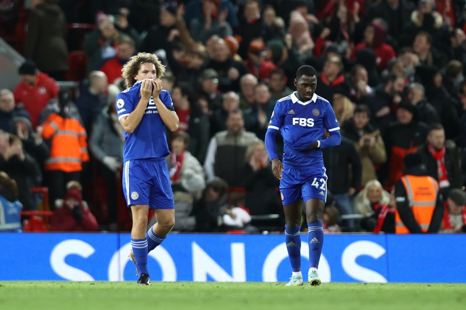Faes had a night to forget at Anfield on December 30 where he scored two own goals