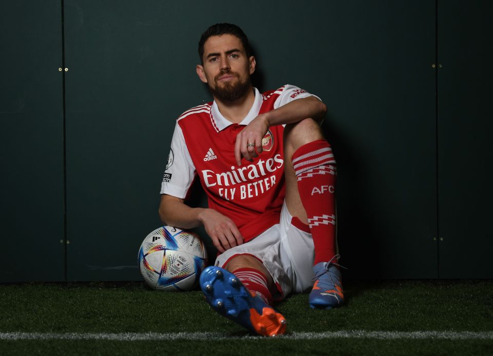 Jorginho joined Arsenal from Chelsea on deadline day