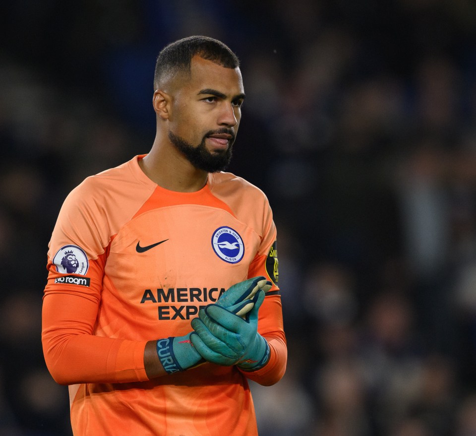 Sanchez is a reliable figure in the Brighton goal