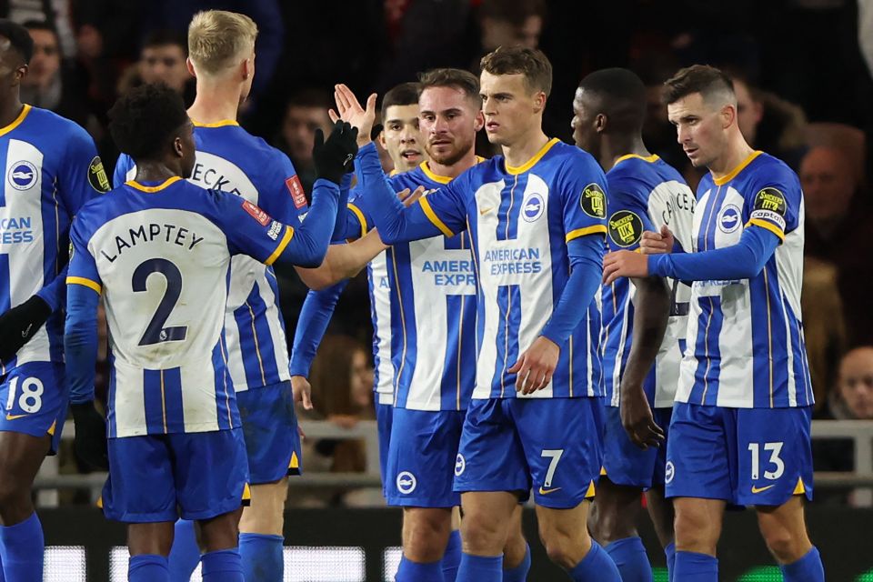 Brighton have been among the form sides this season