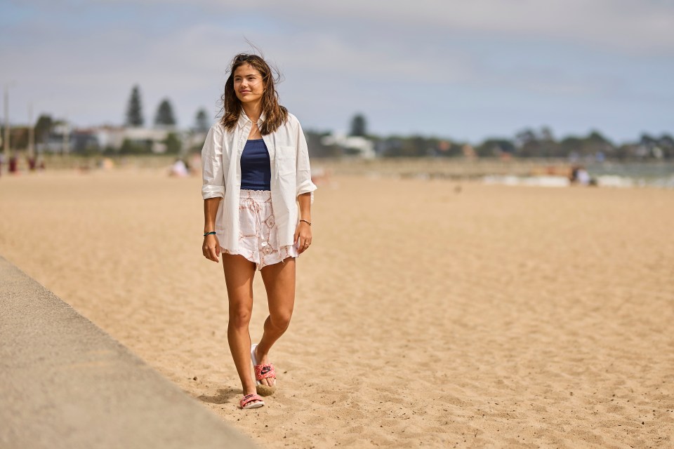 Raducanu gave an interview to Tennis Australia, and appeared to be limping in the clip published