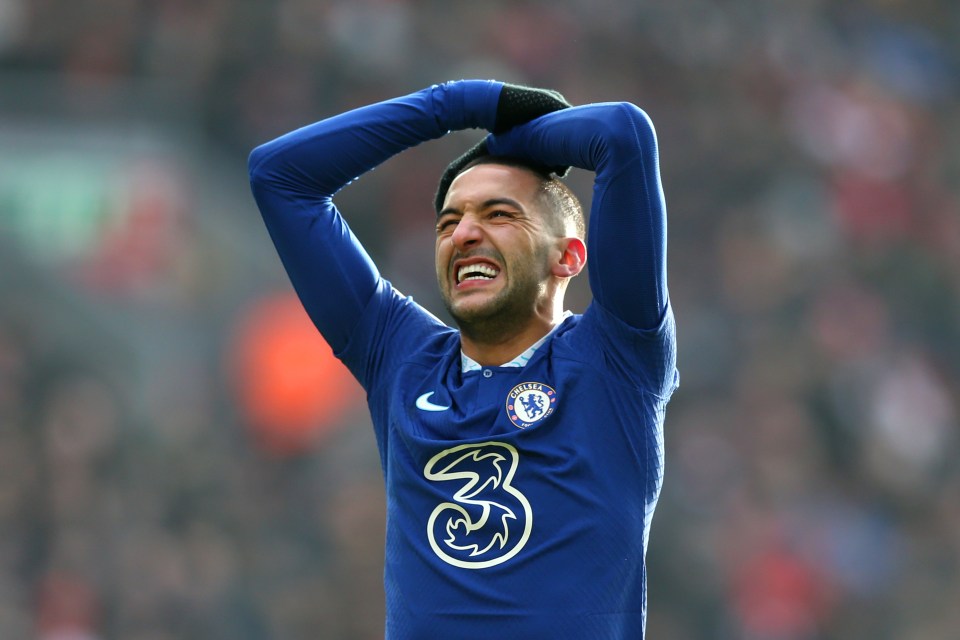 A move to PSG would see Ziyech link up with Morocco teammate Achraf Hakimi