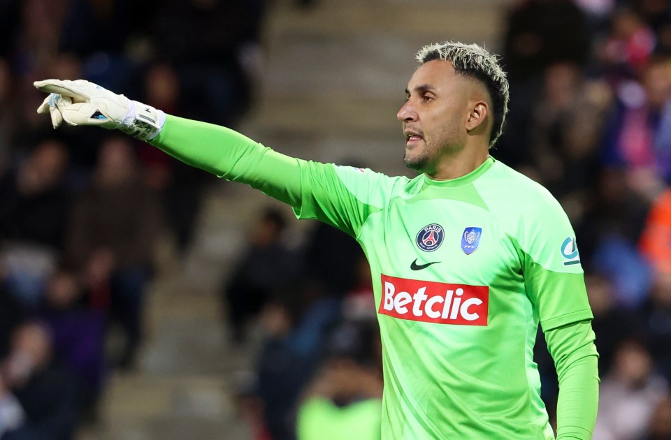 Navas could be swapping PSG for a Premier League relegation fight
