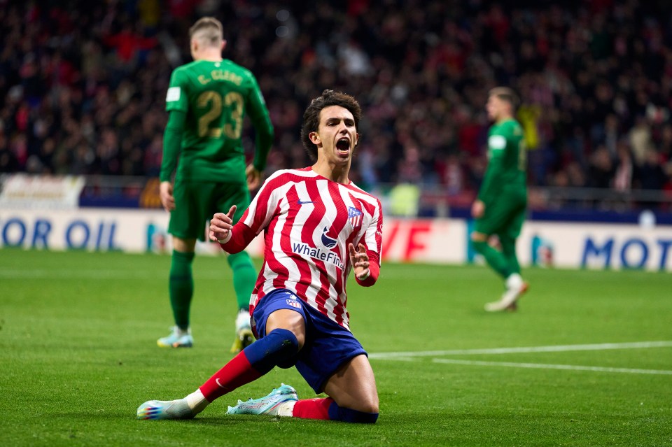 Arsenal have been linked with a loan switch for Atletico forward Felix