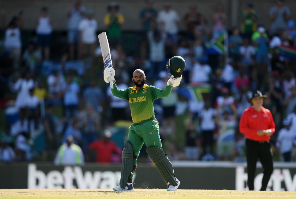 Temba Bavuma scored a brilliant century as South Africa chased down England's total in the final over