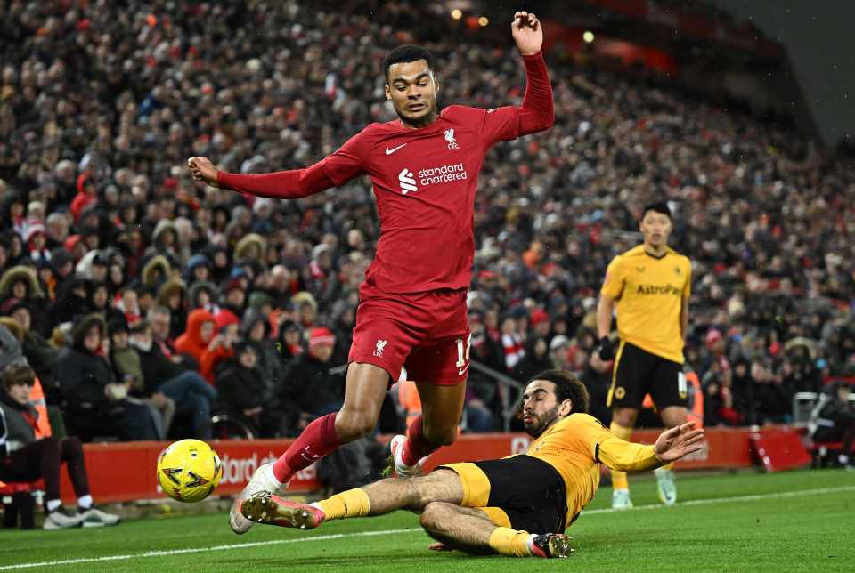 Cody Gakpo failed to make an impact on his Liverpool debut