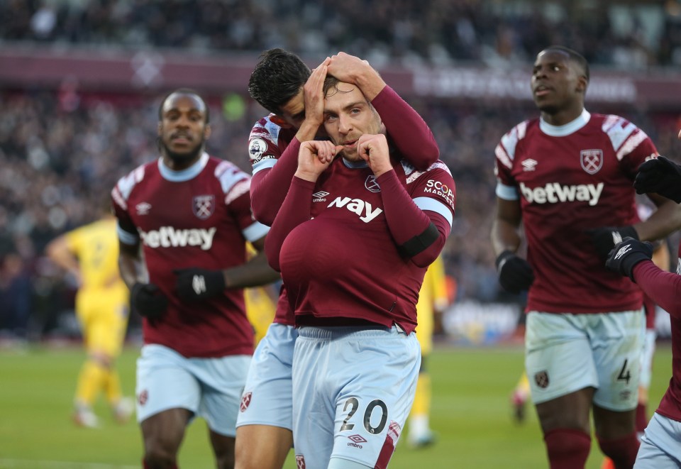 Bowen celebrated his exciting baby news by scoring twice against Everton