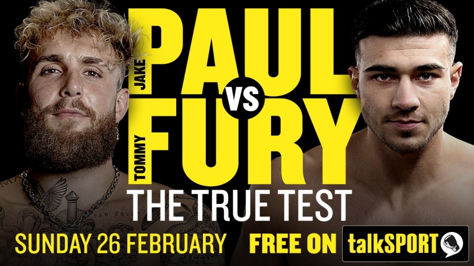 talkSPORT will bring you live and exclusive coverage of Paul vs Fury