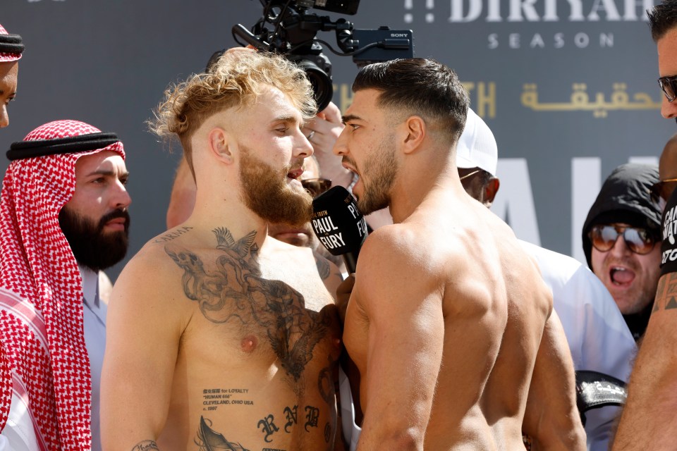 Paul and Fury will finally fight tomorrow night