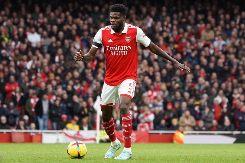 Partey has missed a few weeks of action