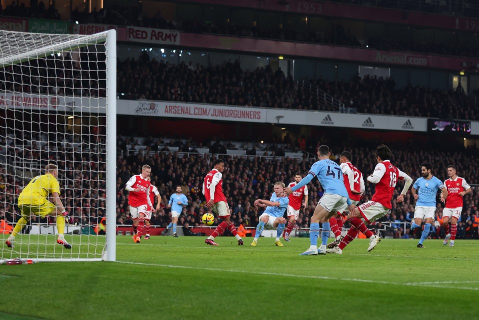 Before Haaland put the match beyond doubt with this strike