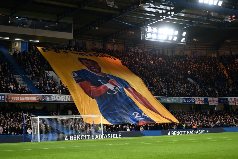 Chelsea went to town to show their appreciation for James