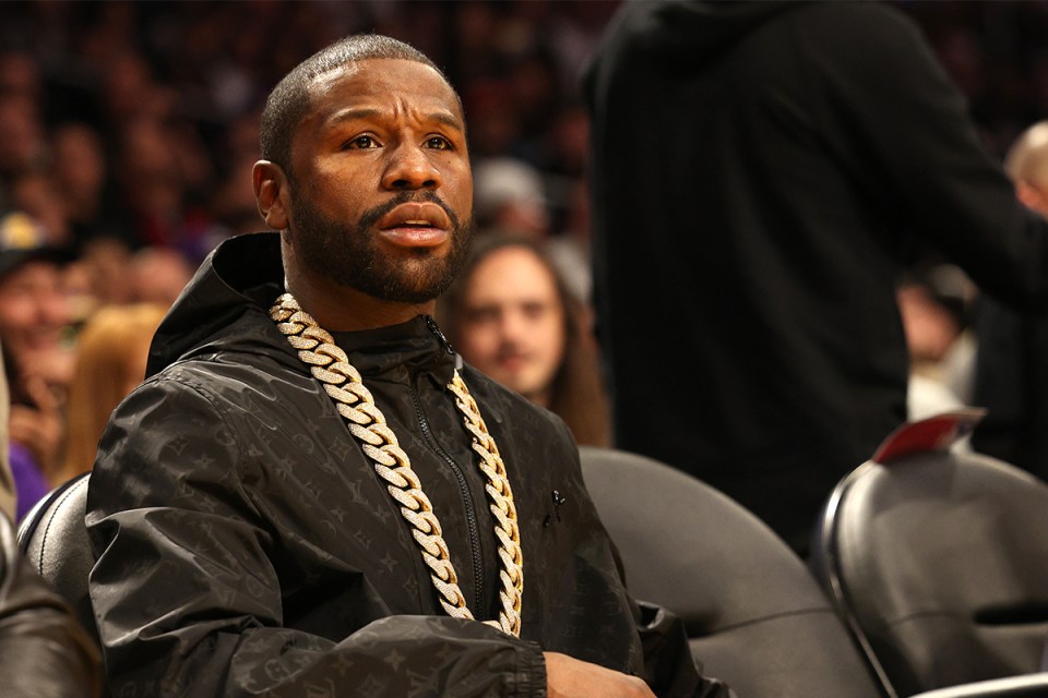 He's now got the tough task of facing Floyd Mayweather in his second boxing bout