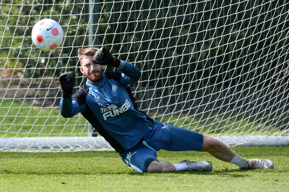Newcastle also have Mark Gillespie, whose last appearance came in the Carabao Cup in 2020