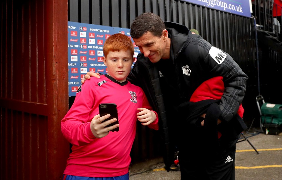 Gracia faced Woking and made a friend for life in their manager Dowson