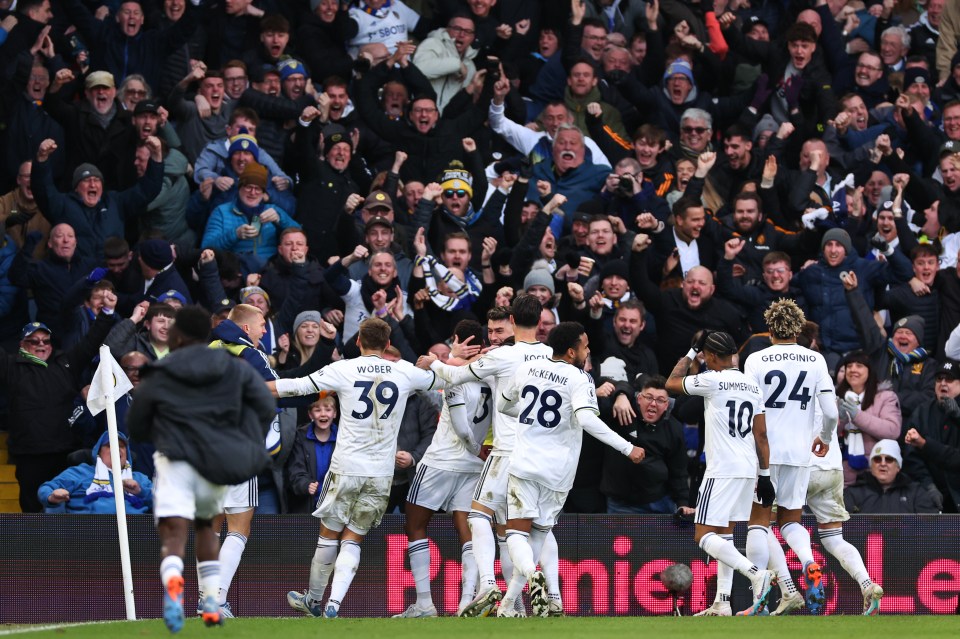 Firpo's goal was huge for Leeds and took the roof off Elland Road
