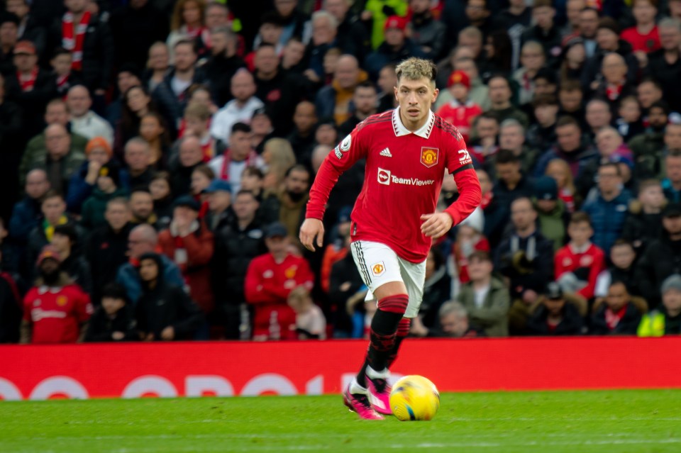 Martinez has featured in 30 games in all competitions for the Red Devils