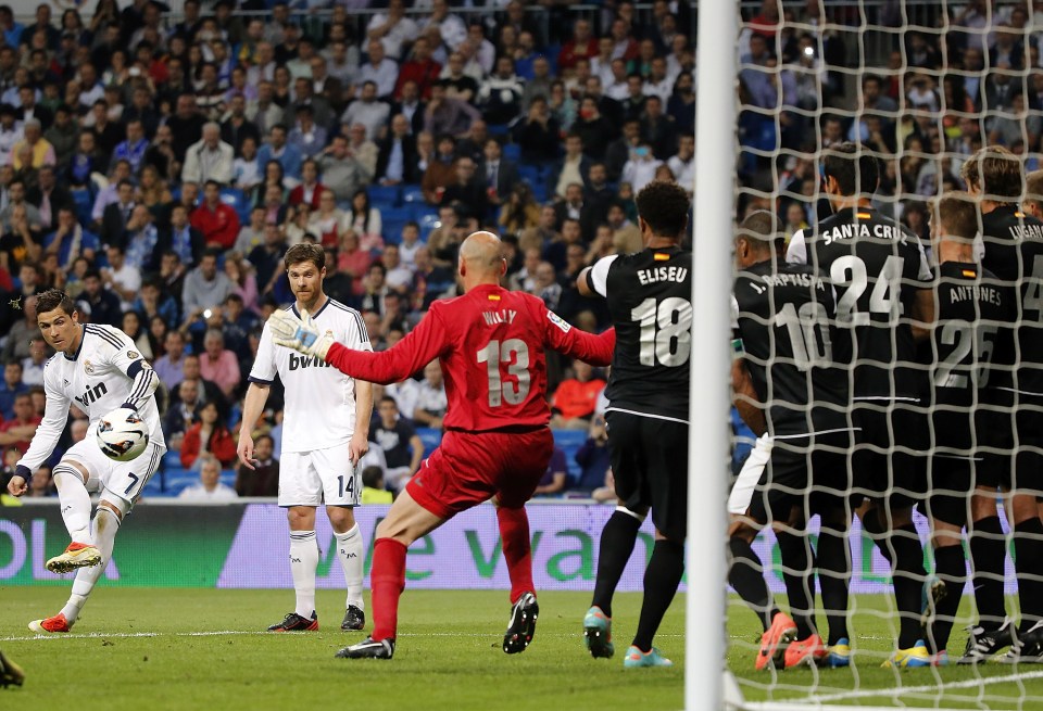 And he had to face a point blank free kick after a pass back
