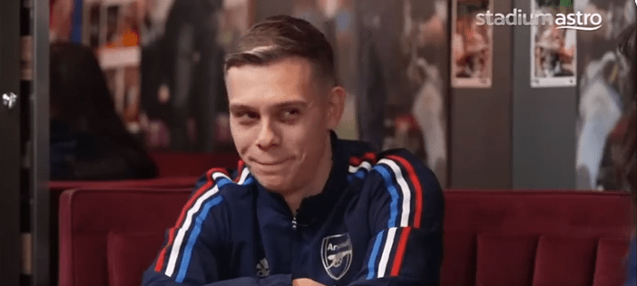 But Trossard was having none of it and struggled contain himself