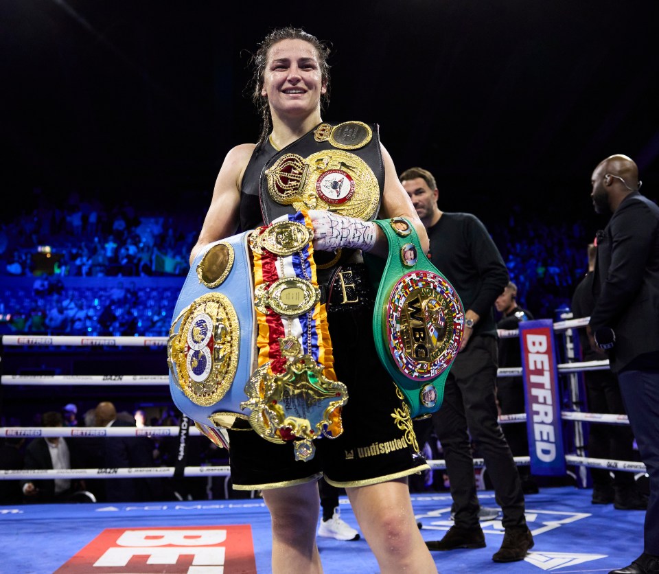 The 41-year-old was linked to a fight with Katie Taylor before re-signing with the UFC