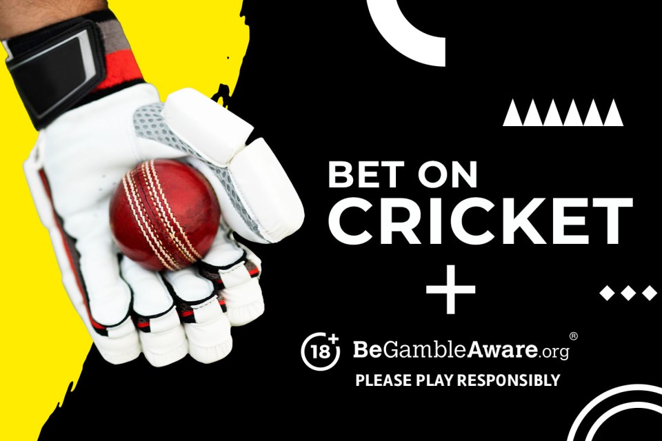 Bet on cricket. 18+ BeGambleAware.org Please play responsibly.