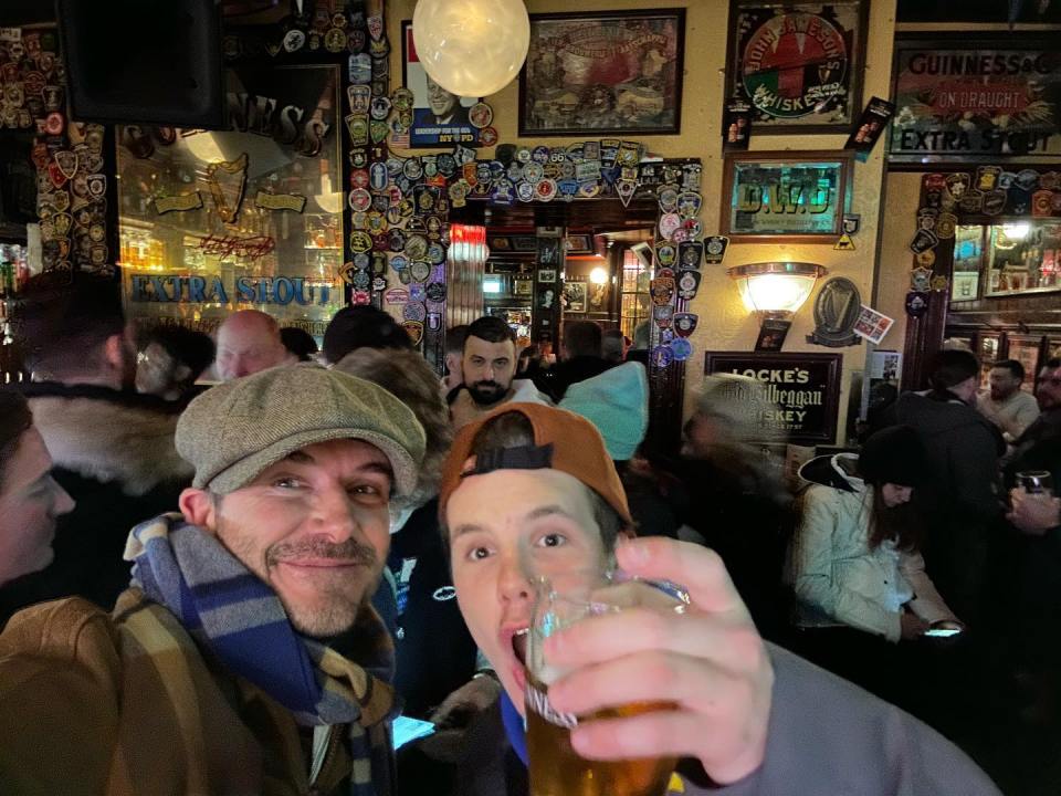Beckham and son Cruz headed to Ireland to celebrate his 18th birthday